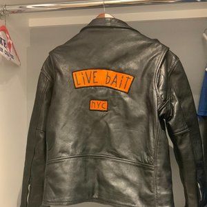 Vintage 90's leather motorcycle jacket